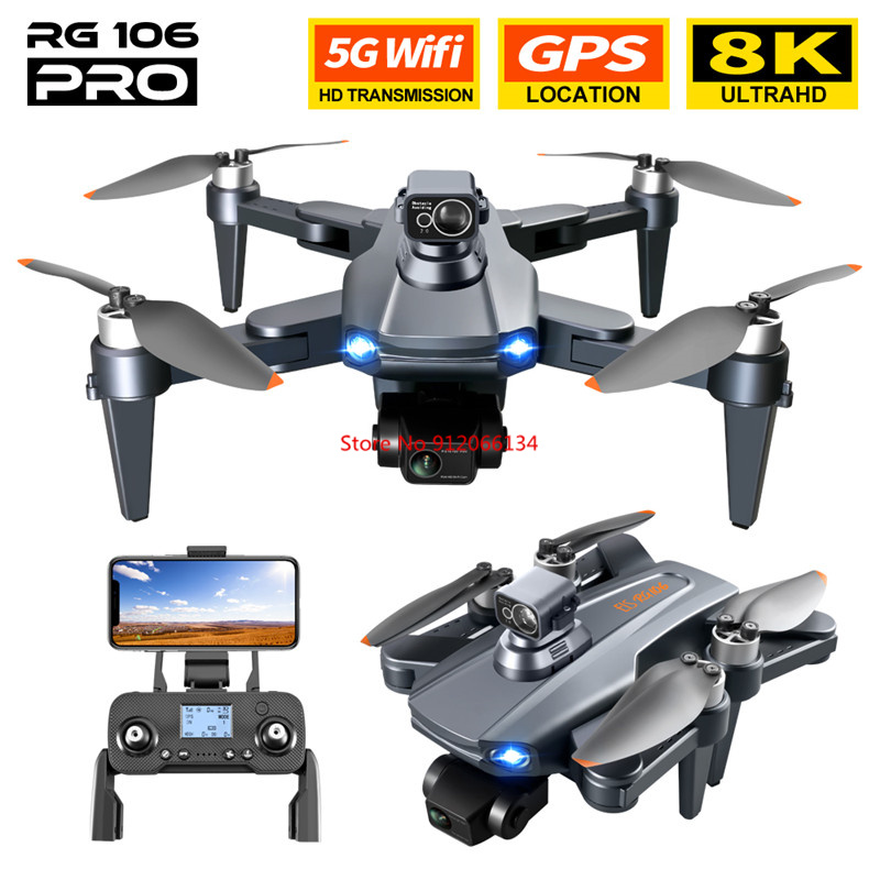 Drone Gimbal 3 Axis - 8K ESC Camera GPS Obstacle Avoidance