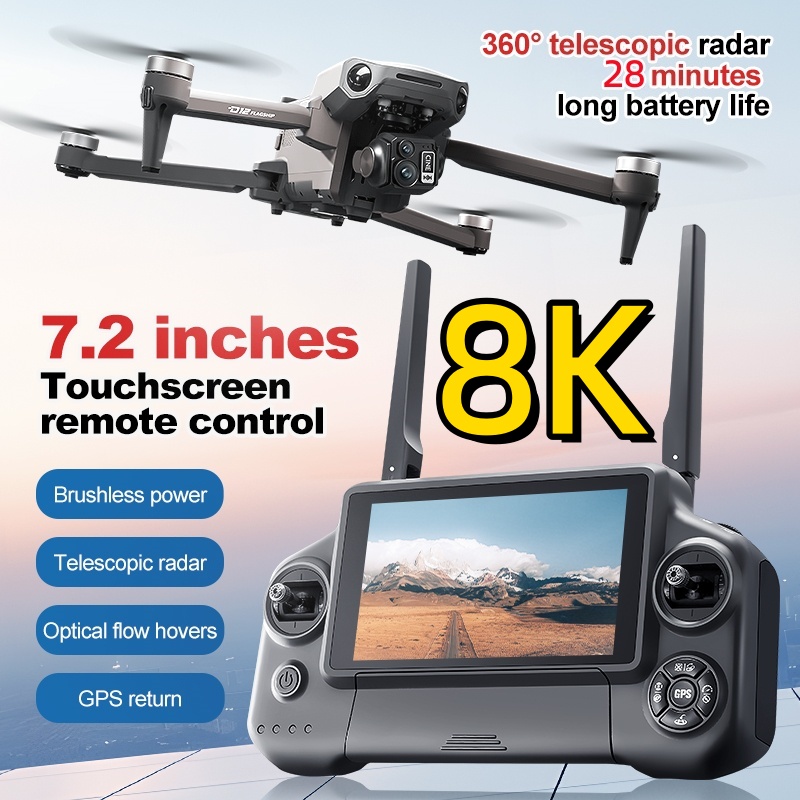 8K 3 Axis Gimbal Brushless 7.2 - Drone Gimbal Case recensie en prijs
