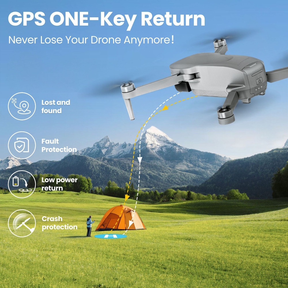 Global MiniX Drone! 4K UHD & a - Drone Gimbal Mount recensie en prijs