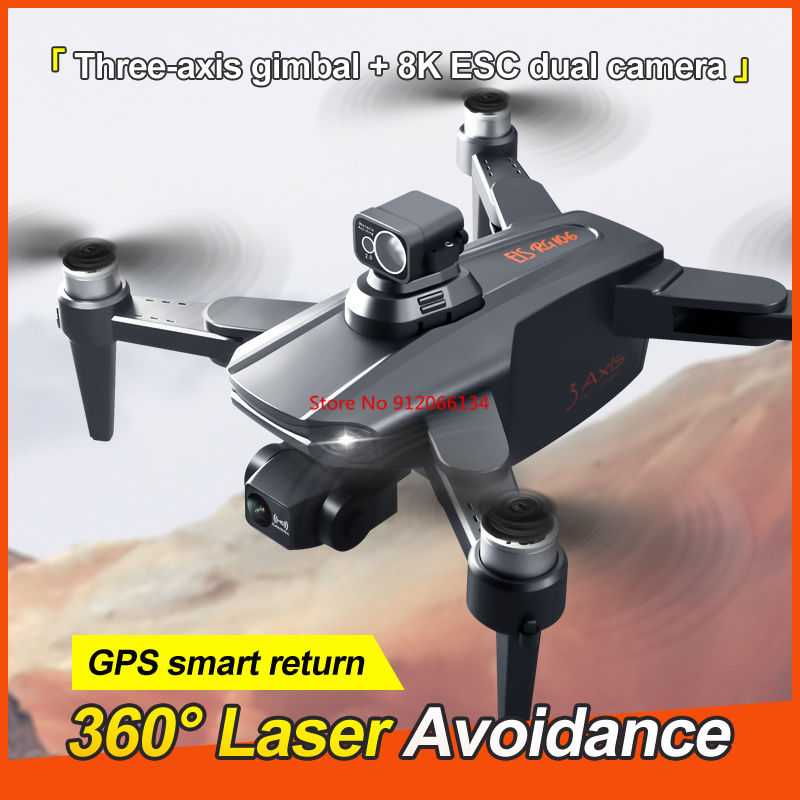 8K ESC Camera GPS Obstacle Avo - Drone Gimbal 3 Axis recensie en prijs