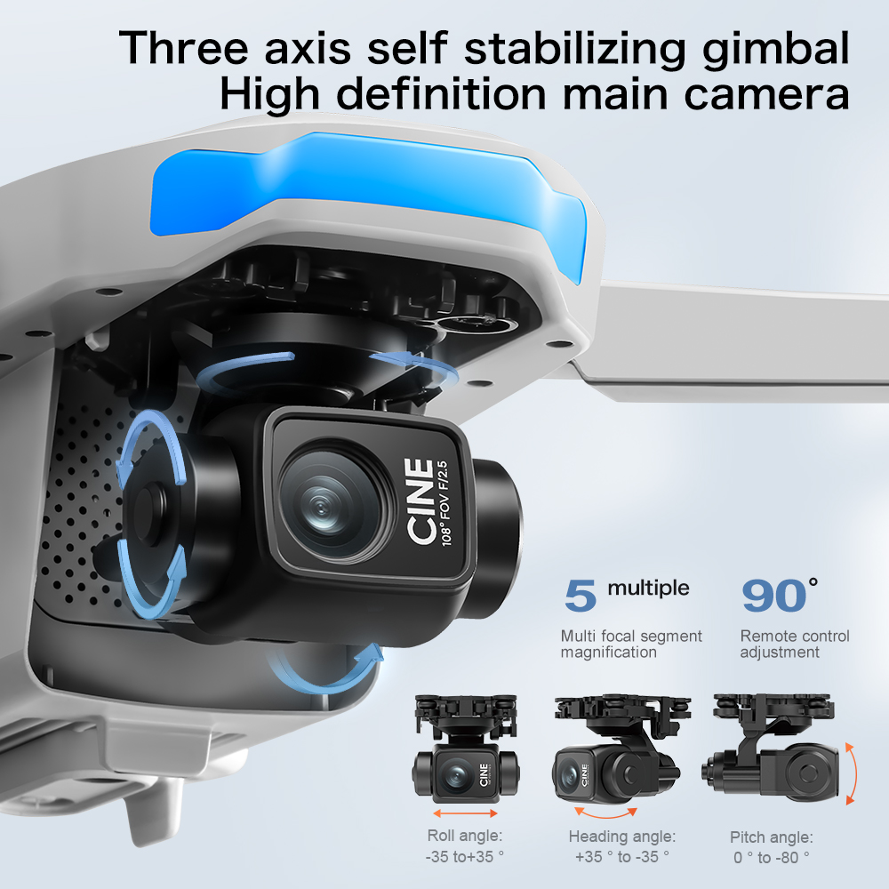 S-X1 MAX GPS Drone with 3-Axis - Drone Gimbal 3 Axis recensie en prijs