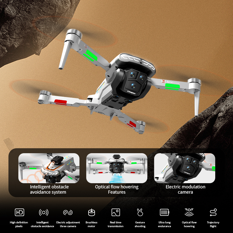 M3 Professional Drone 4K HD Ae - Drone Gimbal 2 Axis recensie en prijs