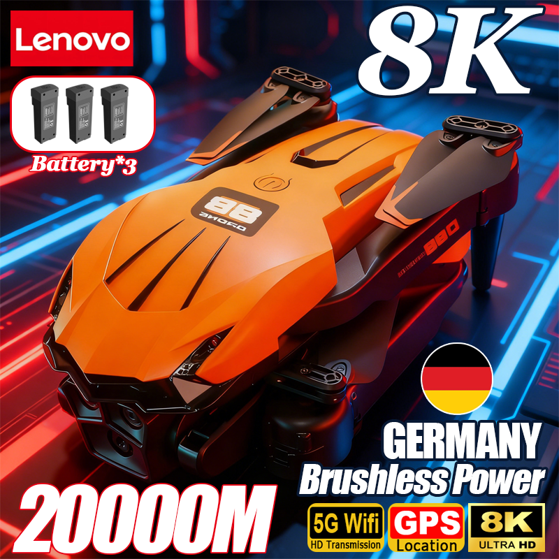 Lenovo D88 Drone 8K Aerial HD  - Drone Gimbal 2 Axis recensie en prijs