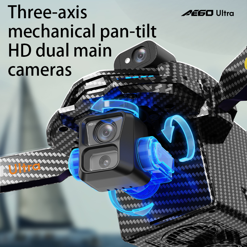 AE60 GPS Drone Professional 8K - Drone Gimbal Brushless recensie en prijs