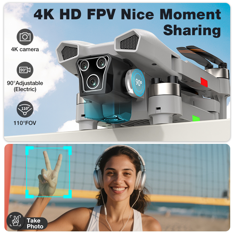 NEW Hot L017 Pro Drone Brushle - Drone Gimbal 2 Axis recensie en prijs