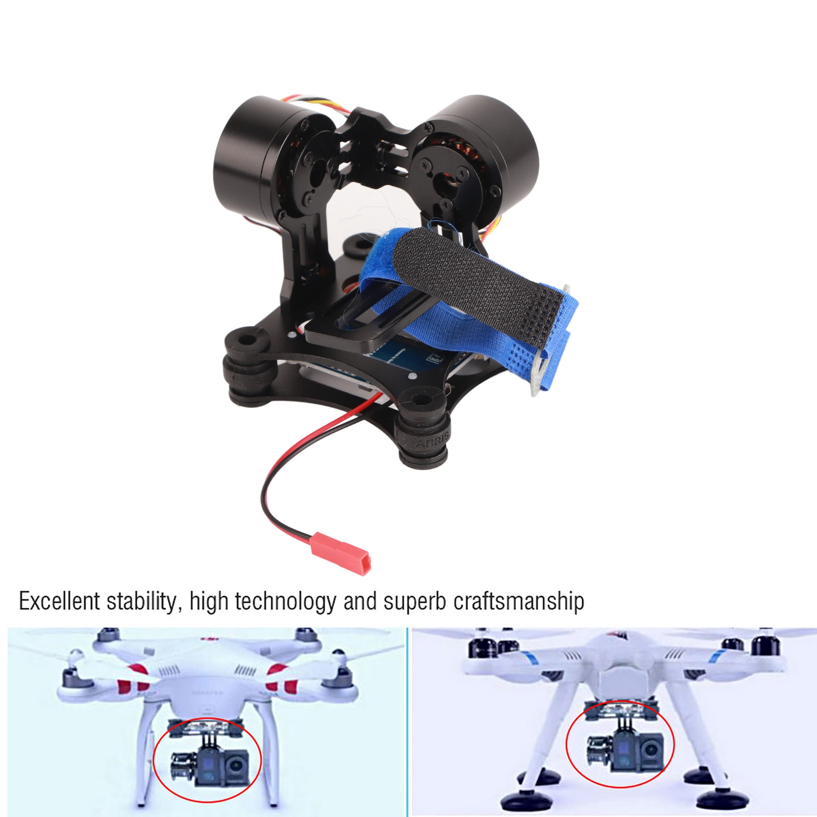 Brushless Camera Gimbal Metal  - Drone Gimbal For Gopro recensie en prijs