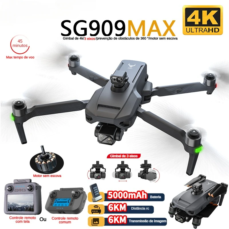 ZLL SG909 SG909MAX Professiona - Drone Gimbal Brushless recensie en prijs