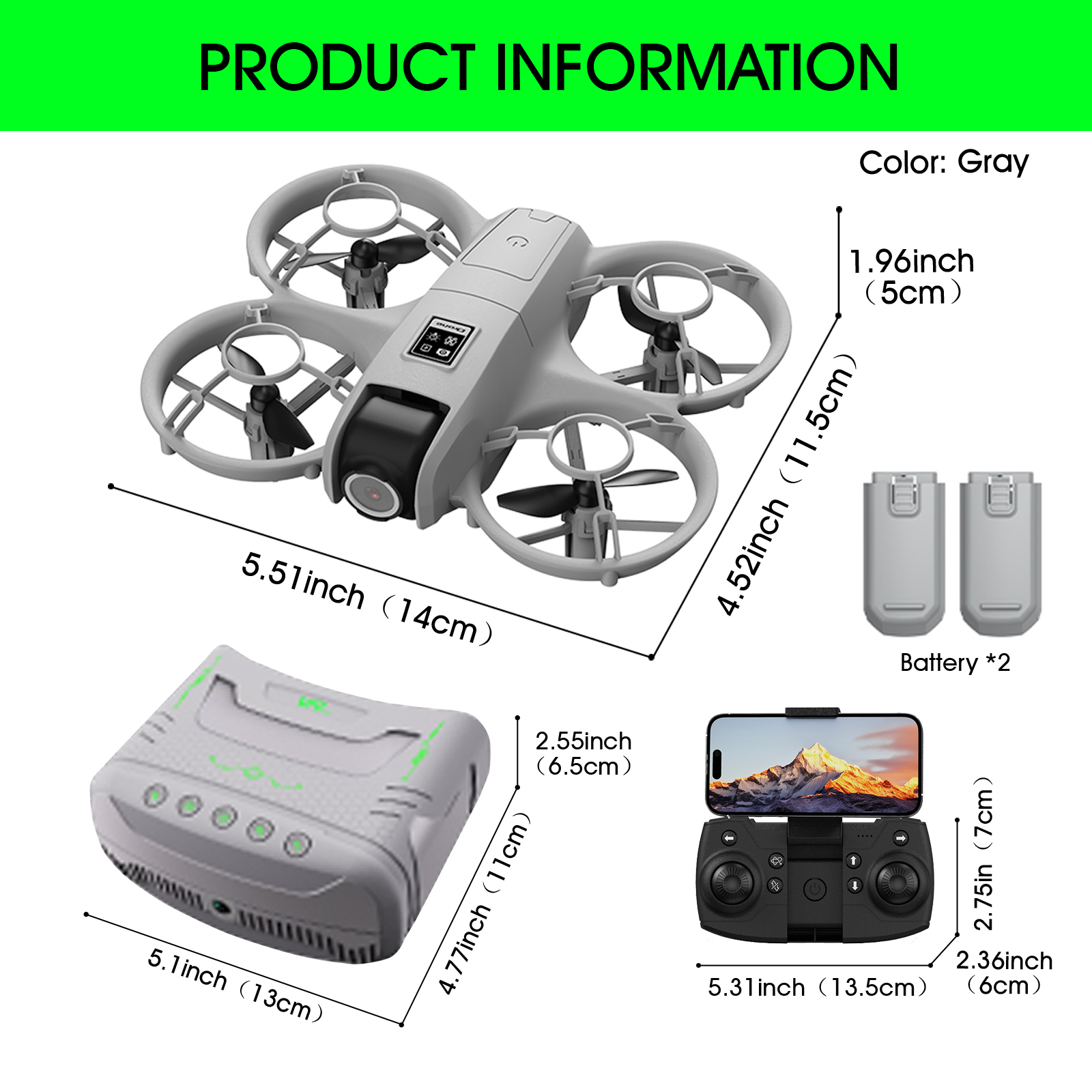 Mini Drone That Is Easy For Be - Drone Gimbal 2 Axis recensie en prijs