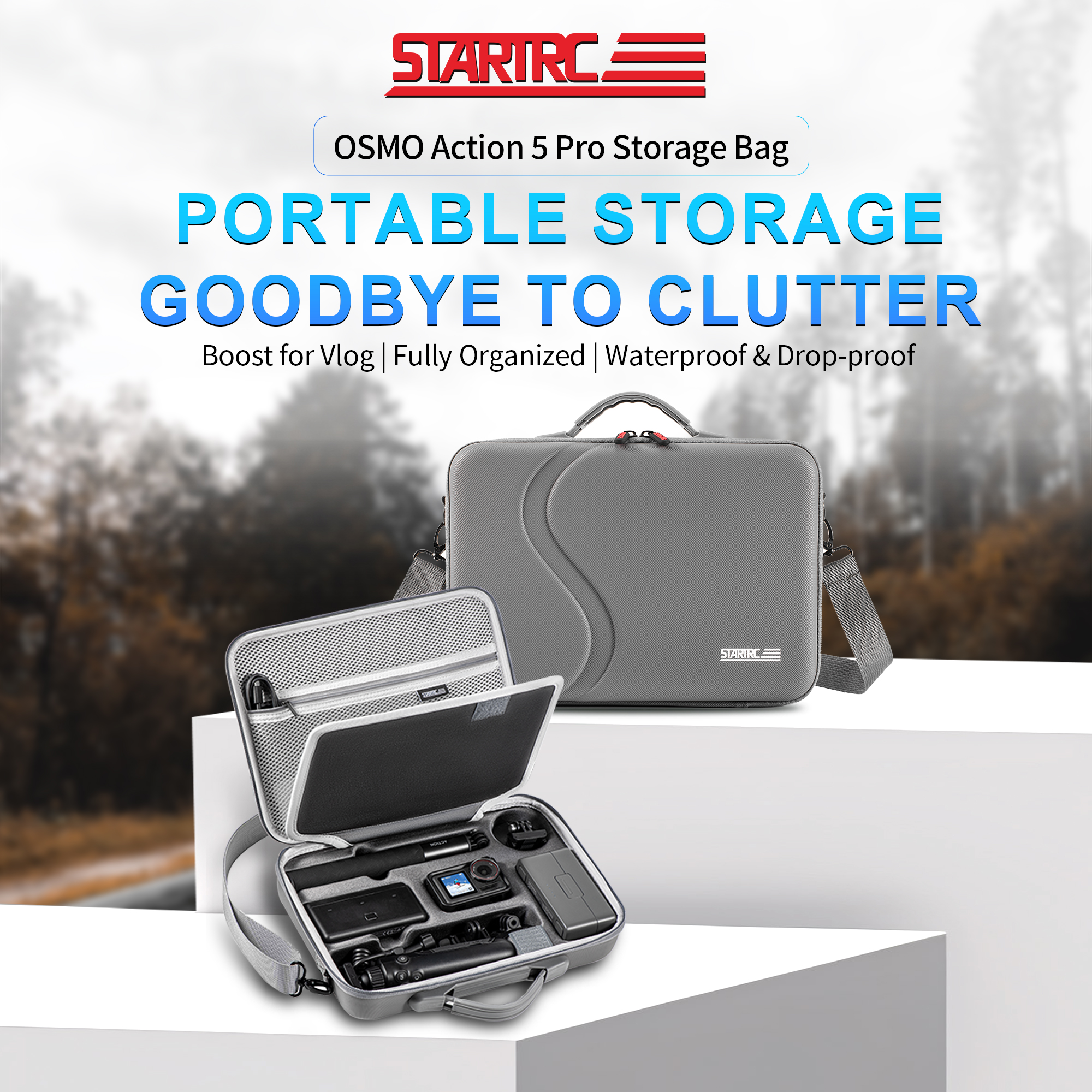 Action 5 Pro Carrying Case, Po - Drone Gimbal Case recensie en prijs